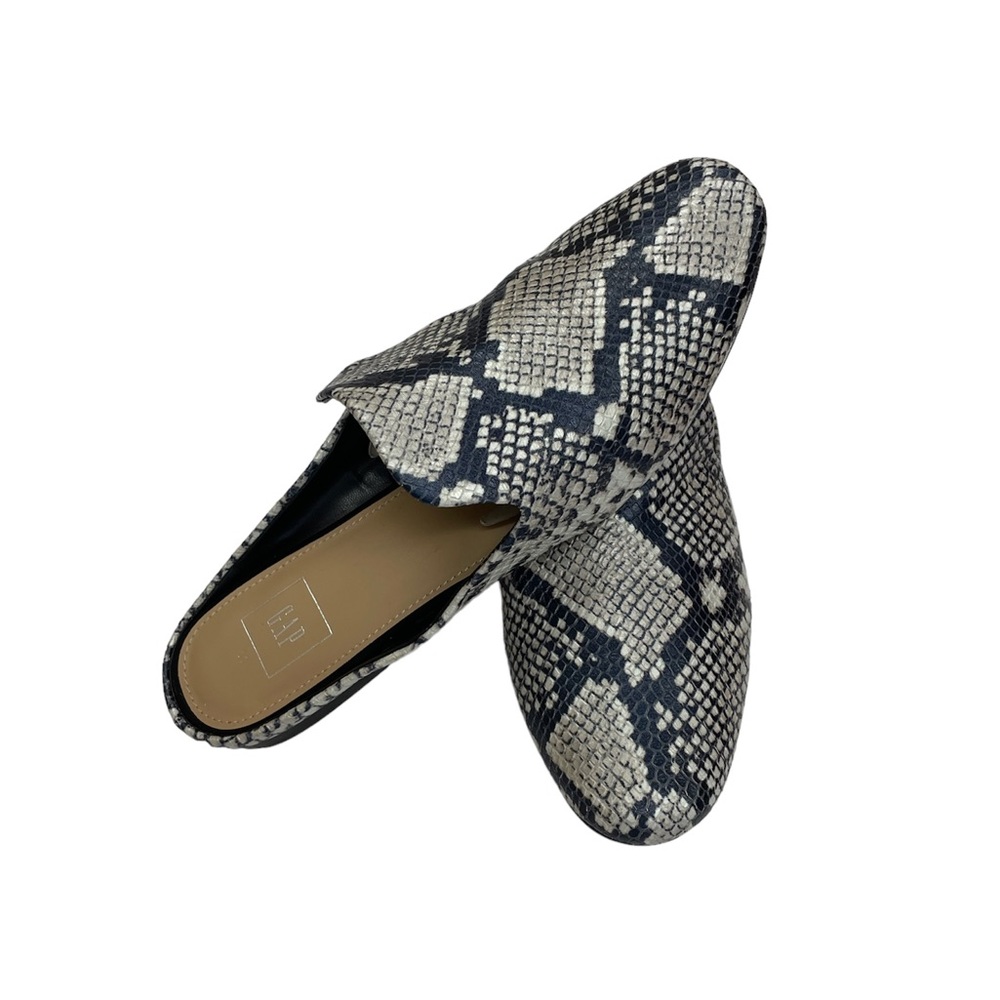 ★ GAP Snakeskin Mules Flats Shoes, women’s size 11 ★
